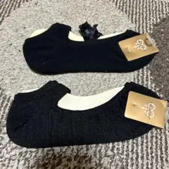 新品タグ付　tutuanna 黒　ソックス２足分