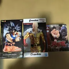 プライズフィギュア サイタマ、一護、勇次郎、坂本、オカルン 6体