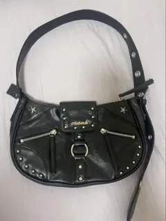 crank クランク 韓国 ハンドバッグ ショルダーバッグ レザーバッグ