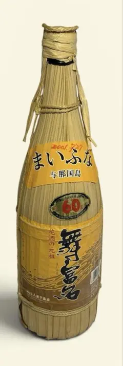 泡盛 舞富名 まいふな 与那国 60度 1800ml 入波平酒造 - メルカリ