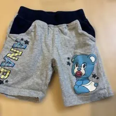 アナップ　可愛い　男の子　ハーフパンツ　90 可愛い　おしゃれ　クマ　グレー　夏のサムネイル