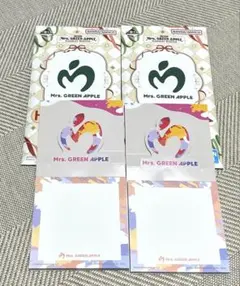 Mrs.GREEN APPLE　１番くじ　立体メモ　H賞　2つ