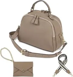 ショルダーバッグ レディース 本革 ミニボストンバッグ ラシエム