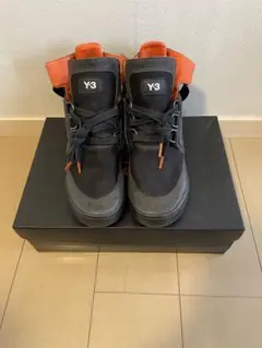 レアY-3 Hayworth II Mid ブラック×オレンジ