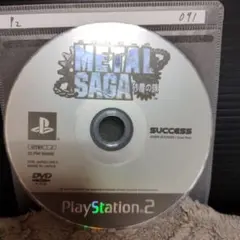 METAL SAGA ~砂塵の鎖~PS2ディスクのみ】動作品!!おまとめでお得