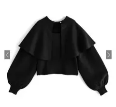 GRL ケープ付きニットトップス mb1562