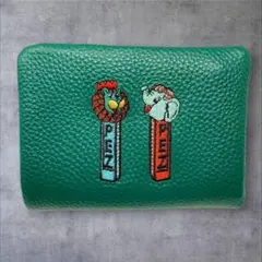 未使用 ear PAPILLONNER pez イアパピヨネ 財布 ターコイズのサムネイル