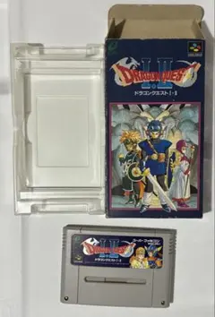 [SFC] ドラゴンクエスト1・2 修正版 箱付き