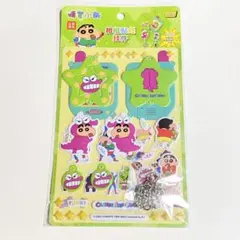 クレヨンしんちゃん ぷっくり シールキーホルダー チョコビ