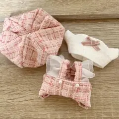 なにわ男子　ちびぬい服　ぬい服大人気ツイードセット