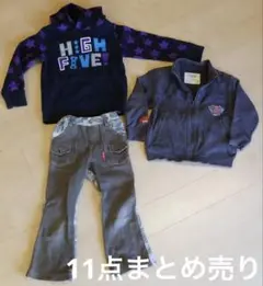 男の子　まとめ売り　110　ロンT　Tシャツ　パンツ　ハーフパンツ