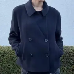 UNIQLO ダブルフェイスショートコート