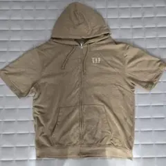 GAP ベージュ 半袖パーカー