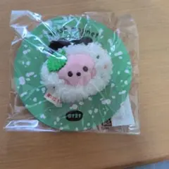 BT21　COOKY ぬいぐるみマグネット(韓国屋台グルメ)購入特典のサムネイル