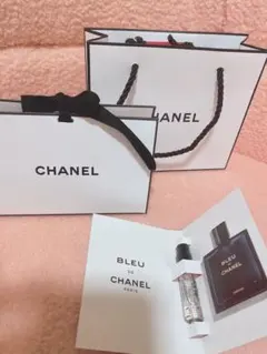 BLEU DE CHANEL サンプル香水＆ギフトBOX＆ショッパー