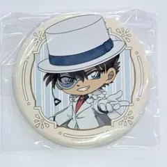 怪盗キッド　缶バッジ　レトロ　ミニキャラ　コナンカフェ