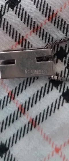 シルバーネックレス