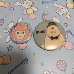 スパイファミリー アーニャ ボンド 缶バッジ セット