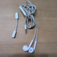 iPhone純正イヤホン&Lightning 3.5 mmヘッドフォンジャック