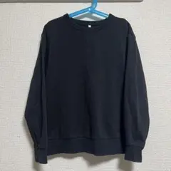 GU トップス　トレーナー　長袖　140cm ブラック　キッズのサムネイル