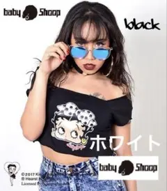 baby shoop✖️BETTY BOOPコラボショート丈トップスのサムネイル