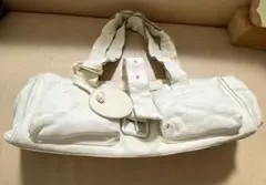 ⭐*️様 Vivienne Westwood ホワイトハンドバッグ