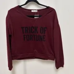 【新品】MAGIC SOUND トレーナー ボルドー M