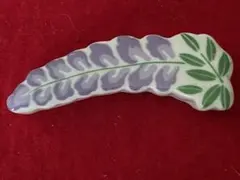 ◉セール！新品　有田焼　藤の花　箸置き　カトラリーレスのサムネイル