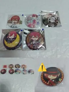 浦島坂田船 あほの坂田 となりの坂田 缶バッジ グッズ