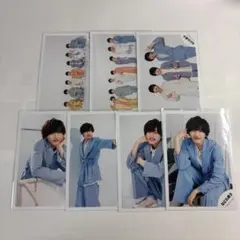 【7枚まとめ売り】なにわ男子 道枝駿佑 公式写真