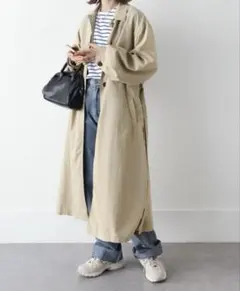 GYLE スタンドカラー＆ステンカラー2way トレンチコート