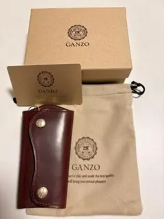 新品同様】CORBO コルボ 4連キーケース SLATE レディッシュブラウン