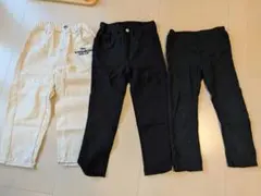 110サイズ　ズボン3枚セット売り