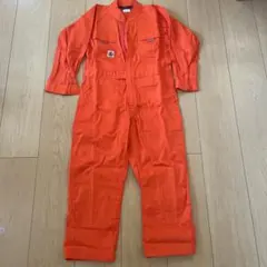 オレンジ色オーバーオール 120センチ