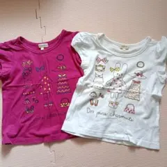 mushush Tシャツ 2枚セット 110cmのサムネイル