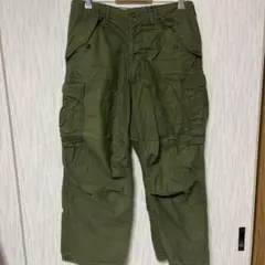 m65 ミリタリーカーゴパンツ オリーブグリーン