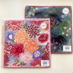 完売・新品！フェイラー×ケイタマルヤマ CHAT NOIR＆ダリア　ハンカチ2枚