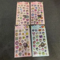 ぷくぷくシール たまごっち 4枚セット