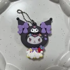 クロミ　フォトバッジ付きマスコット　いちご新聞50周年　顔ハメ