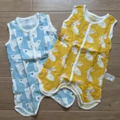 夏用スリーパー ダブルガーゼ 2枚セット