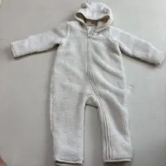 babyGAP くま耳 ボア ジャンプスーツ カバーオール