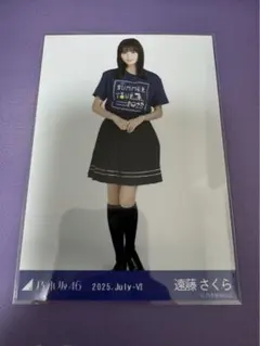 乃木坂46 遠藤さくら 生写真 真夏の全国ツアー 2025 東京Tシャツ