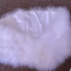 【羽毛100%】成人式　花柄　着物　振袖　ふわふわファーショール