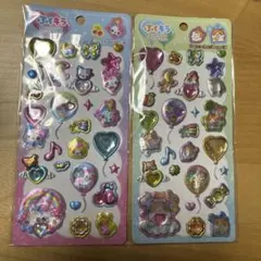 正規品 ぷくキラシール バルーンステッカー 2種セット　ボンドロ　キラキラ