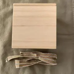 【空箱】木製空箱　紐付