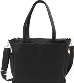 LA MER トートバッグ ブラック レオパード　2way LA MER トートバッグ ブラック レオパード 2way - メルカリ