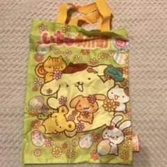 サンリオ　ガチャ　いちご新聞　エコバッグコレクション　ポムポムプリン　シープラ