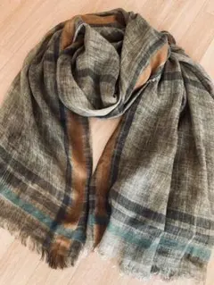 ZARA ウールガーゼ 超大判ストール ショール