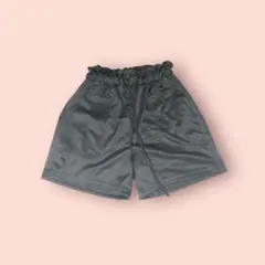 ⭐️レディース⭐️リラックスショートパンツ 短パン ウエストゴム 黒 2XL