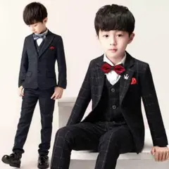 スーツ　5点セット　男の子　フォーマル